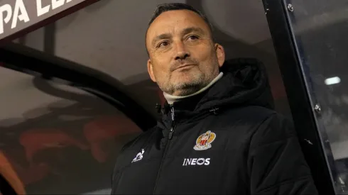 Franck Haise, treinador do Nice. Foto: Getty Images