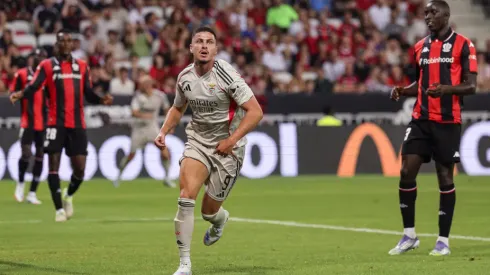 Franjo Ivanovic marca no Nice x Benfica. Foto: SL Benfica