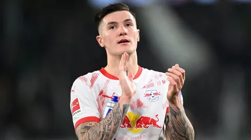 Benjamin Sesko vai jogar no Manchester United. Foto: Getty Images