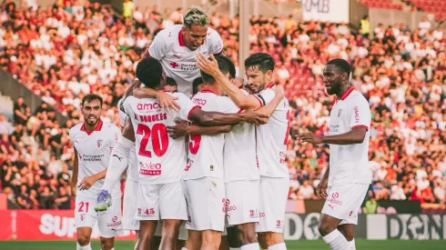 Os minhotos estão um passo mais perto do play-off desta edição da Europa League. Foto: SC Braga