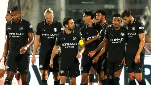 O manchester City bateu o Palermo no último jogo de preparação do emblema inglês. Foto: Maurizio Lagana/Getty Images