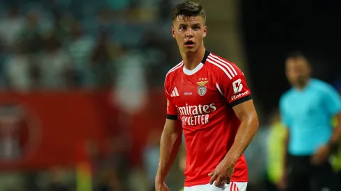Samuel Dahl em ação pelo Benfica. Foto: Getty Images