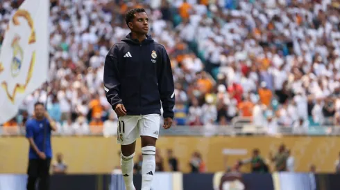 Rodrygo, do Real Madrid, é alvo do Manchester City. Foto: Megan Briggs/Getty Images