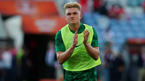 Conrad Harder, avançado do Sporting. Foto: Getty