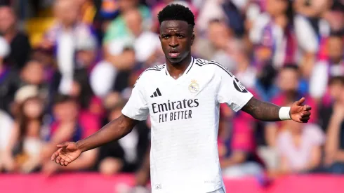 Vinícius Júnior, jogador do Real Madrid. Foto: Alex Caparros/Getty Images