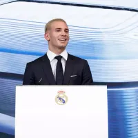 Franco Mastantuono é apresentado oficialmente no Real Madrid por Florentino Pérez: “Um dos maiores talentos que o futebol revelou”