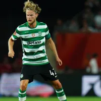 Manchester United vai avançar para Morten Hjulmand, do Sporting, caso falhe a contratação de Carlos Baleba