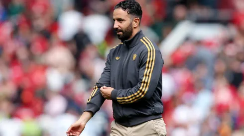 Ruben Amorim, treinador do Manchester United. Foto: Getty