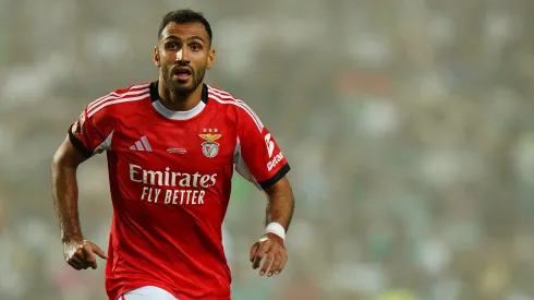 Pavlidis , jogador do Benficca. Foto: Gualter Fatia/Getty Images