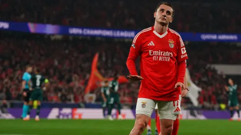 Saída de Akturkoglu do Benfica é iminente. Foto: Gualter Fatia/Getty Images