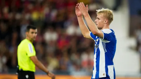 Victor Froholdt está a entusiasmar muito os adeptos portistas. Foto: FC Porto