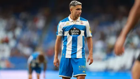 Yeremay Hernández, do Deportivo, é alvo do Sporting. Foto: RC Deportivo