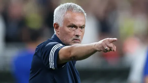 José Mourinho fez a antevisão do Fenerbahce x Benfica. Foto: Getty