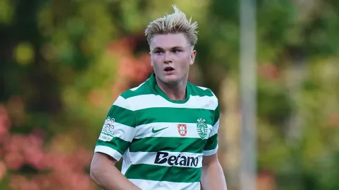 COnrad Harder, do Sporting, na mira do Milan. Foto: Gualter Fatia/Getty Images