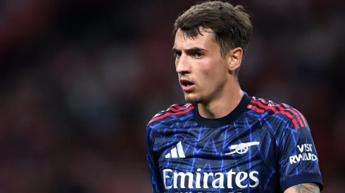 Kiwior, do Arsenal, está na mira do FC Porto. Foto: Yong Teck Lim/Getty Images