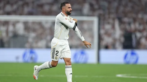 Dani Carvajal subiu para primeiro capitão após a saída de Modric do Real Madrid. Foto: Getty