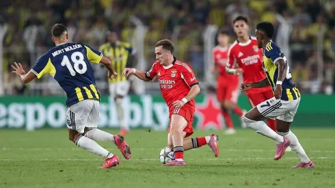 Fenerbahce e Benfica empatam a zero na Champions League. Foto: Getty Images