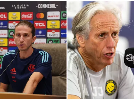 Filipe Luís evita comparações com Jorge Jesus e deixa elogios