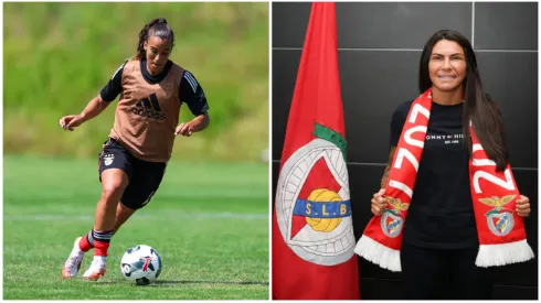 Andreia Norton e Ana Borges serão duas baixas de peso para as encarnadas. Fotos: SL Benfica
