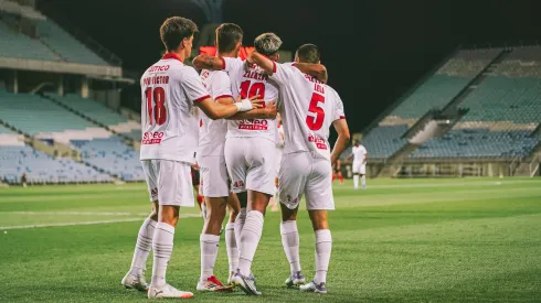 Os bracarenses golearam os Lincoln Red Imps na primeira mão. Foto: SC Braga