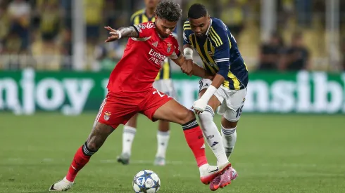 O Benfica x Fenerbahçe continua a "aquecer" fora das quatro linhas. Foto: Getty