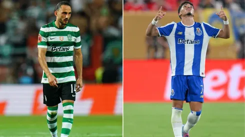 Sporting x FC Porto na Liga Portugal. Fotos: Getty Images