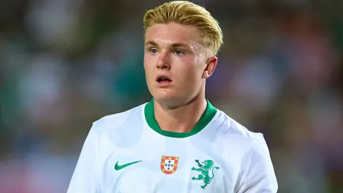 Milan pondera desistir de Harder, do Sporting. Foto: Fran Santiago/Getty Images