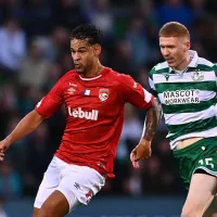 Santa Clara arriscou tarde e não foi além do 0x0 em casa do Shamrock Rovers, caindo da Liga Conferência