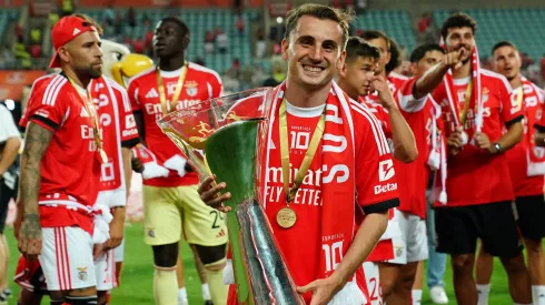 Kerem Akturkoglu vai deixar o Benfica e voltar para a Turquia. Foto: Getty