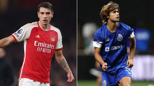 Kiwior e Rodrigo Mora agitam mercado do FC Porto. Fotos: Getty Images