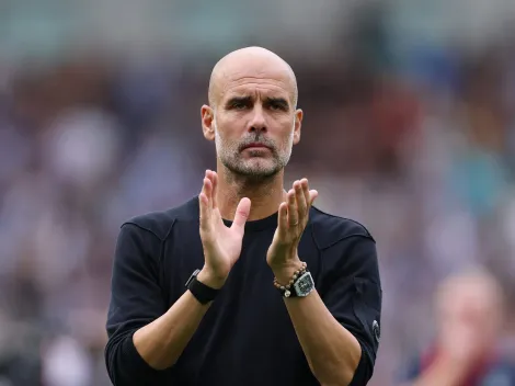 Pep Guardiola lamenta derrota do Manchester City contra o Brighton