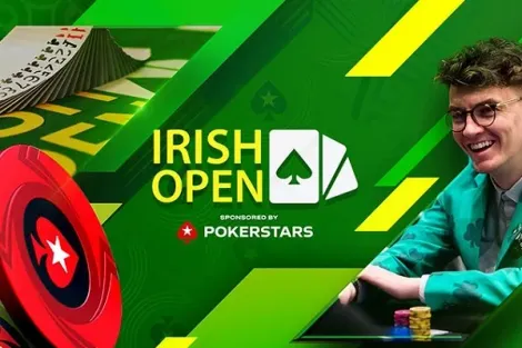 Irish Poker Open Online começa no PokerStars com 15 pacotes adicionados