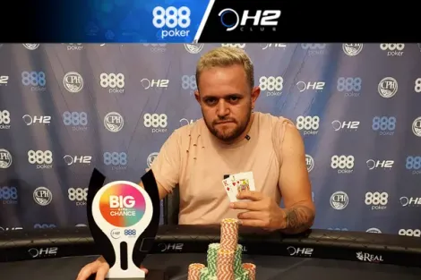José Luis vence o Big Chance 300K do 888poker Fest