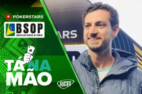 Tá na Mão: Marcelo Giordano enfrenta spot cruel no BSOP Brasília