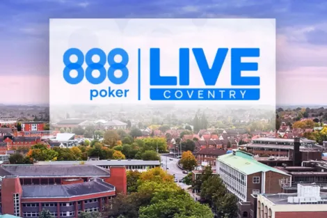 888poker LIVE Coventry terá 10 dias de muita ação; confira destaques
