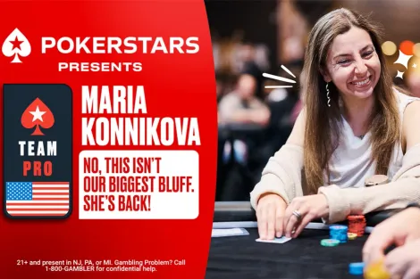 Maria Konnikova retorna como embaixadora do PokerStars na América do Norte