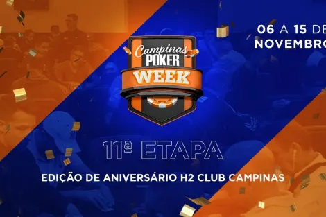 CPW tem Main Event com garantido recorde para comemorar 5 anos de H2 Club Campinas