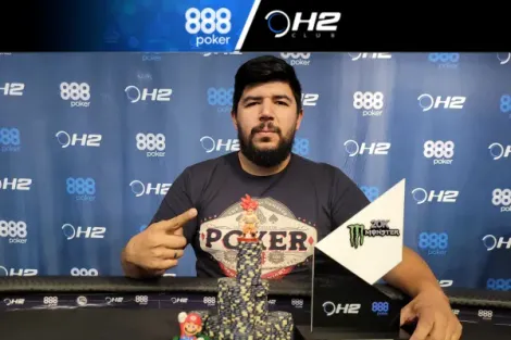 Will Castro conquista o título do 20K Monster do 888poker Fest