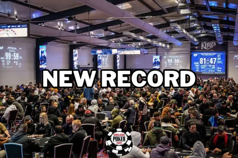 Main Event da WSOP Europa bate novo recorde da série; confira