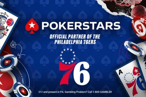 PokerStars anuncia parceria com o Philadelphia 76ers, time da NBA