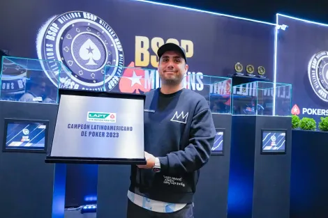 Juan Barattini é coroado Campeão Latino-Americano de Poker no BSOP Millions