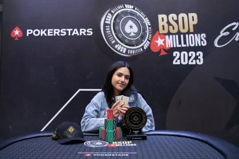 Karla Paz vence Monster Stack em título peruano no BSOP Millions