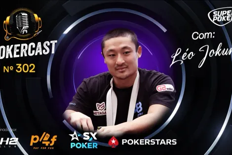 Léo Jokura é o convidado do episódio 302 do Pokercast