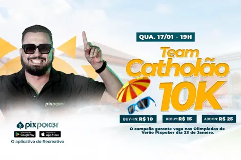 Team Catholão 10K é última chance para ir às Olimpíadas de Verão do PixPoker