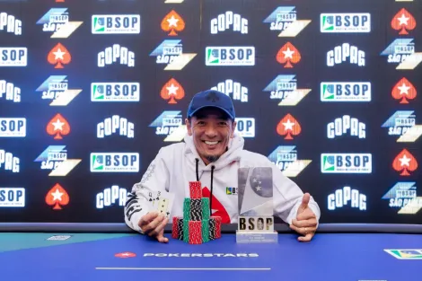 Saulo Miyaji vence Super 500 do BSOP São Paulo e realiza sonho