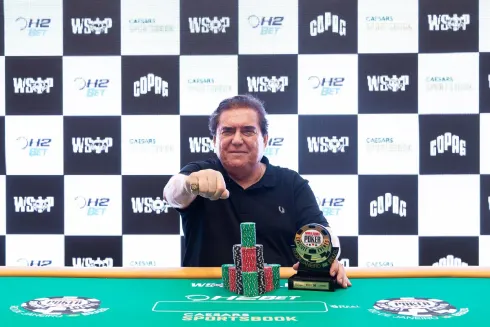 Antônio Santichio crava Seniors da WSOP Brazil em grande fase
