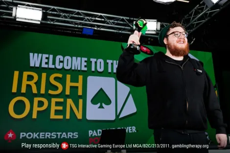 Parker Talbot quebra tabu de 14 anos do poker com título no Irish Open