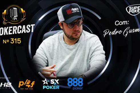 Pedro Madeira é o convidado do episódio 315 do Pokercast; ouça agora