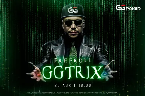 Freeroll GGTrix distribuirá 100 tickets neste sábado no GGPoker; confira