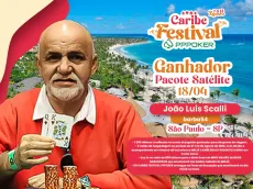 João Scalli leva pacote do Caribe Festival PPPoker; próximo satélite é nesta sexta